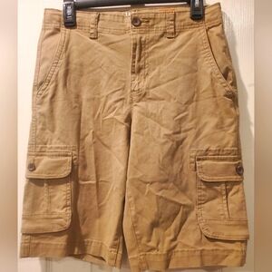 Urban Pipeline 6 Pocket Cargo Shorts Khaki SuperFlex waistband NWOT!